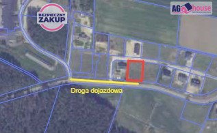 działka na sprzedaż 1084m2 działka Smołdzino, Złote Tarasy