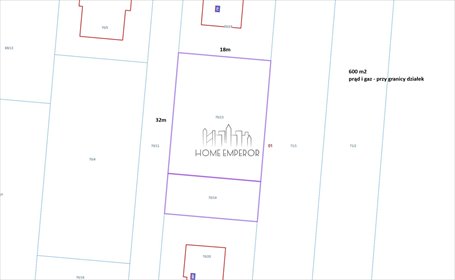 Działka pod zabudowę bliźniaczą z mediami, 600 m2, Piastów działka Piastów, Leopolda Lisa Kuli