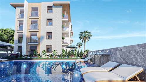 Nowoczesne mieszkania z prywatnym ogrodem i basenem mieszkanie Göksu, Kepez, Antalya, Göksu, Kepez, Antalya