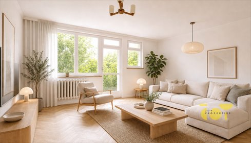 3-pokojowe mieszkanie na Powiślu z balkonem i potencjałem! polecam! mieszkanie Warszawa, Śródmieście, Okrąg
