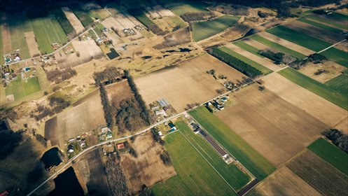 Działka rolna - Brzozówka, gmina Cielądz działka Brzozówka