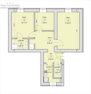 mieszkanie na sprzedaż 60m2 mieszkanie Gliwice, Piwna