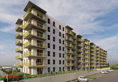 Mieszkanie 69 m² z balkonem - nowoczesne osiedle w Młoszowej mieszkanie Młoszowa, Trzebińska