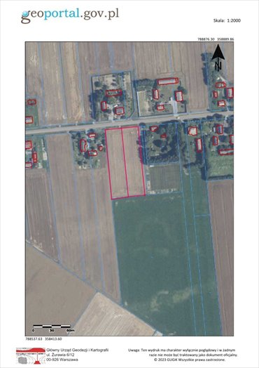 działka na sprzedaż 3000m2 działka Krasnystaw, Krasnystaw, Kościuszki