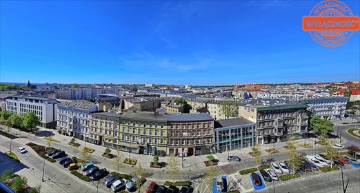 2-pokojowe mieszkanie z panoramicznym widokiem na centrum mieszkanie Szczecin, Śródmieście-Centrum, Aleja Wojska Polskiego