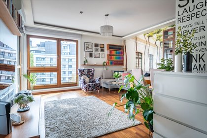 Apartament 50 m² z balkonem i ogrodem na dachu (Wola) mieszkanie Warszawa, Wola, Jana Kazimierza