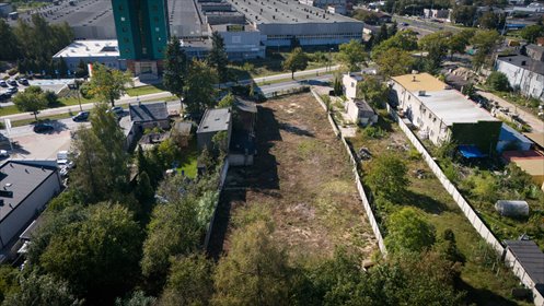 działka na sprzedaż 4282m2 działka Pabianice, Partyzancka