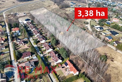 Na sprzedaż działka 3,38 ha pod zabudowę w Kozery działka Kozery, Ustronna
