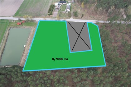 Obiekt magazynowy 363 m² z wiatą, Łaziska, 0,75 ha lokal użytkowy Łaziska