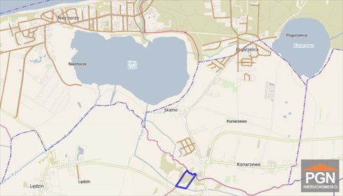 Do sprzedania działka leśna 50 011 m² w Pogorzelica okolica działka POGORZELICA OKOLICA