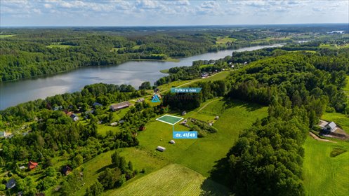 Działka 1000 m2 z widokiem na jezioro Patulskie działka Pierszczewko