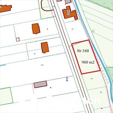 działka na sprzedaż 900m2 działka Jastrzębia