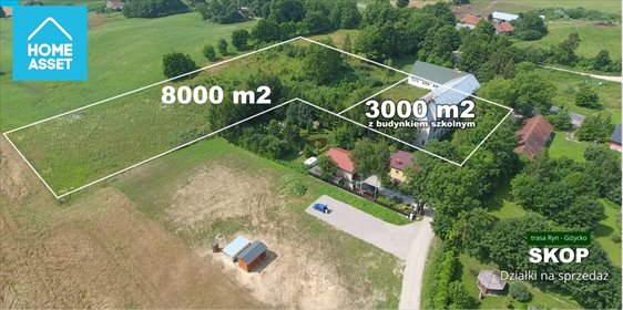 Działka budowlana na sprzedaż Skop 8 000m2 Foto 7