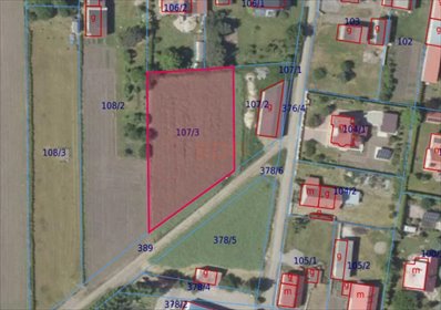 działka na sprzedaż 2157m2 działka Domaniów, Wiosenna