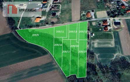 działka na sprzedaż 2794m2 działka Biały Kościół