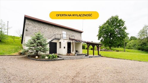 Dom z działkami 2 ha, rozpoczęta budowa, zamieszkanie! dom Łazany