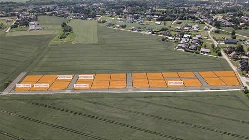 Polecam atrakcyjne działki budowlane od 640 m² w Zbrosławicach działka Zbrosławice