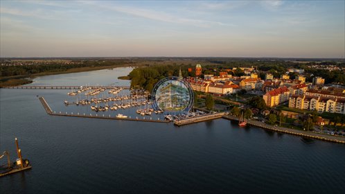 Dwupoziomowe mieszkanie z prywatną keją i widokiem na wodę mieszkanie Kamień Pomorski