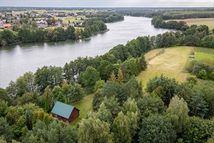 Działka z własnym jeziorem i domkiem letniskowym 8 000 m² dom Świekatowo, Leśna