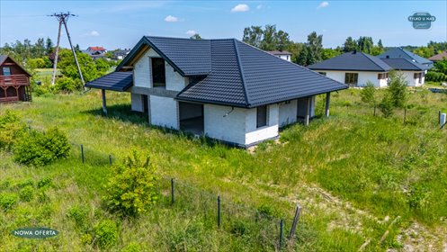 Dom surowy z dużym potencjałem - 230 m², działka 1258 m² dom Orpelów, Prosta