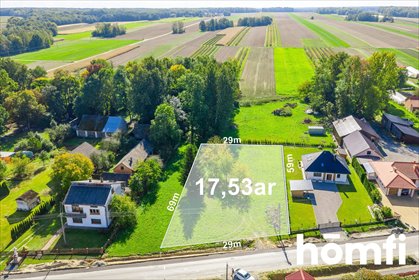 działka na sprzedaż 1753m2 działka Różaniec, Różaniec Pierwszy