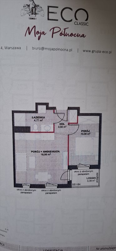 Mieszkanie na sprzedaż 37m2 mieszkanie Warszawa, Białołęka, moja północna, Szafrańców