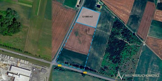 działka na sprzedaż 12000m2 działka Wszemirów