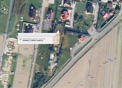 Działka 864 m² z biurem, garażami i wiatami - polecam! działka Biała