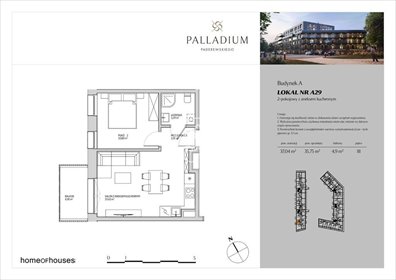 Dwupokojowe mieszkanie 35,75 m2 w Bielawach, Bydgoszcz mieszkanie Bydgoszcz, Bielawy, Ignacego Paderewskiego