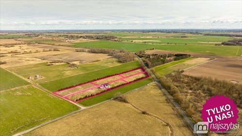 Działka rolna 3200 m² w Stramnicy - media, plan zagospodarowania działka Kołobrzeg, Stramnica