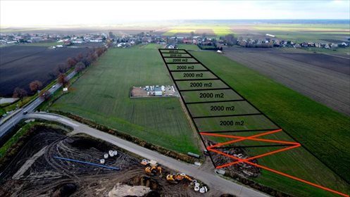 Działka przemysłowo-handlowa pod dzierżawę Leszno 2 000m2 Foto 3