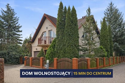 Komfortowy dom wolnostojący 140 m2 z ogrodem i poddaszem dom Warszawa, Wawer, Wał Miedzeszyński