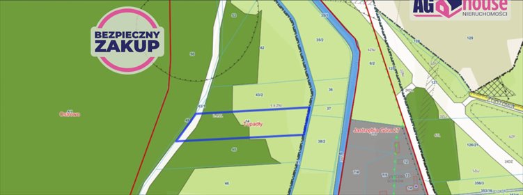 Działka 11 261 m² blisko morza i lasu w Tupadłach. działka Jastrzębia Góra, Obozowa
