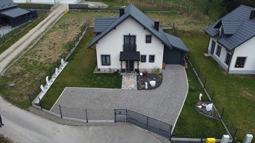 Na sprzedaż nowoczesny dom wolnostojący z garażem i tarasem dom Brzezówka
