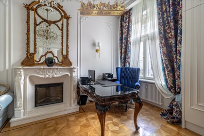 Eleganckie biuro 90 m² w zabytkowej kamienicy Lindenfelda mieszkanie Warszawa, Śródmieście, al. Aleje Ujazdowskie