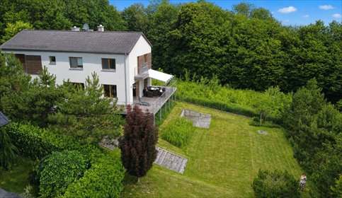 Do sprzedania przestronny dom 215 m² z tarasem i kominkiem dom Pleśna