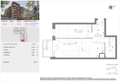 mieszkanie na sprzedaż 46m2 mieszkanie Bydgoszcz, Bocianowo, Pomorska