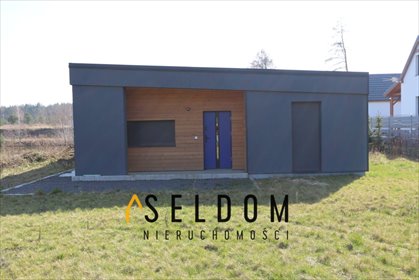 Działka z domkiem 53 m², media, asfalt dojazd działka Ostrowo