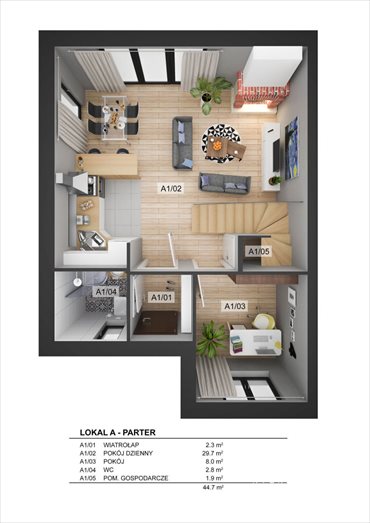 mieszkanie na sprzedaż 90m2 mieszkanie Kórnik, Cynamonowe