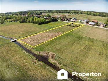 Działka rolno-budowlana 4700 m² z mediami i widokiem na las działka Małdaniec