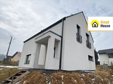 Nowoczesny dom 120 m² z 4 pokojami, ogród i taras dom Gogołowa, Leśna