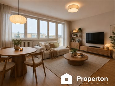 Polecam przestronne 3-pokojowe mieszkanie 61 m² z dużym salonem w Łomży mieszkanie Łomża, Władysława Reymonta