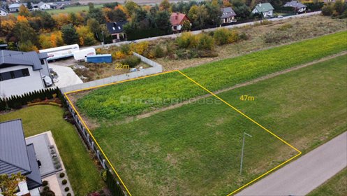 działka na sprzedaż 1033m2 działka Stasi Las, Prosta