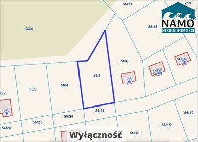 działka na sprzedaż 690m2 działka Kostkowo, Wejherowska