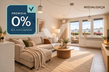 Zapraszam do 3-pokojowego mieszkania 54 m² z dużym balkonem mieszkanie Bydgoszcz, Kapuściska, Krzysztofa Kamila Baczyńskiego