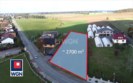 Działka budowlana 2743 m² (media w ulicy) w Kamyk (spokojna okolica) działka Kamyk, Kamyk, Reymonta