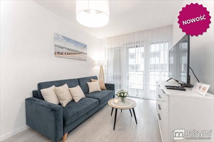 Komfortowy 2-pokojowy apartament (38,05 m²) w Kołobrzegu mieszkanie Kołobrzeg