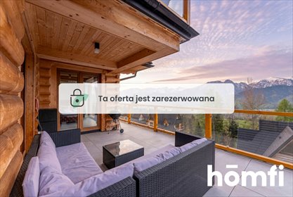 Ekskluzywny apartament z widokiem na Tatry w Kościelisku mieszkanie Kościelisko, Polana Pająkówka