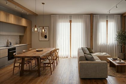 Sprzedam luksusowy 4-pok. apartament z tarasem w Cavalese mieszkanie Cavalese