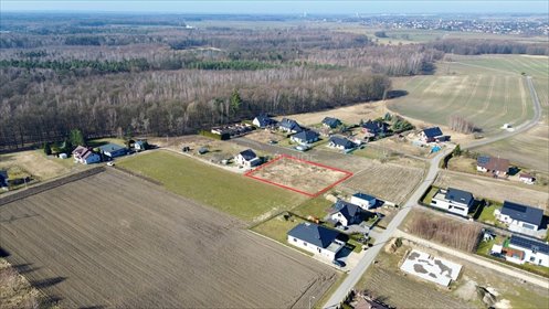 Działka budowlana na sprzedaż Chudów, Leśna 2 037m2 Foto 2